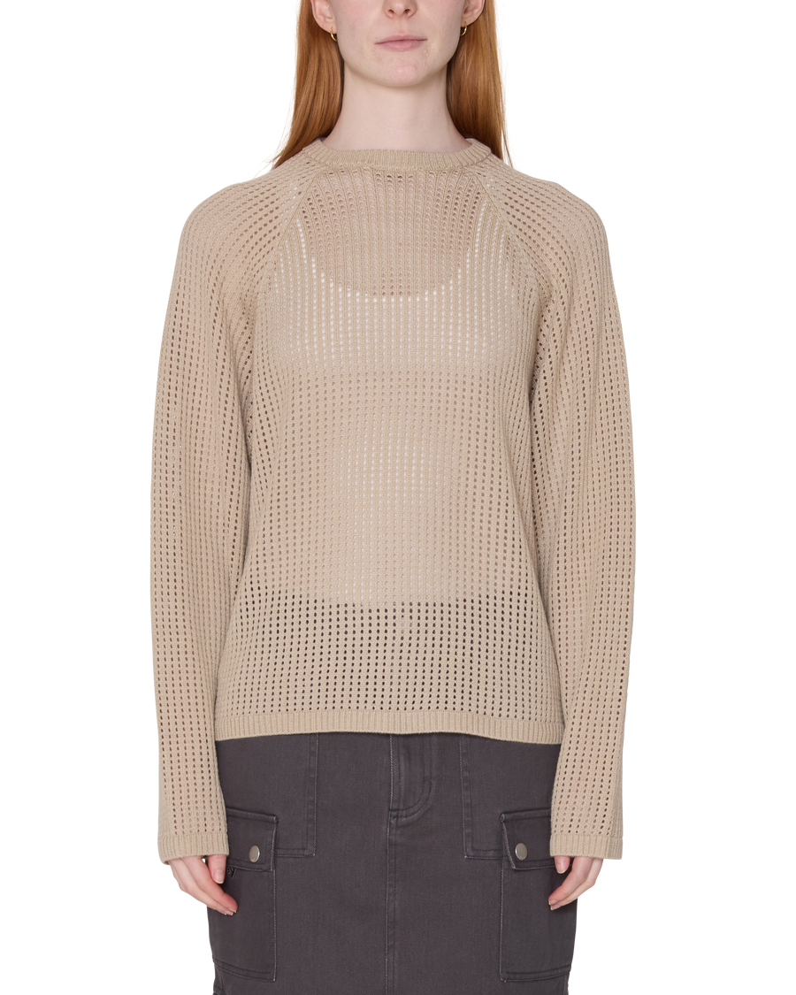 TALIA OPEN KNIT RAGLAN - Image 1