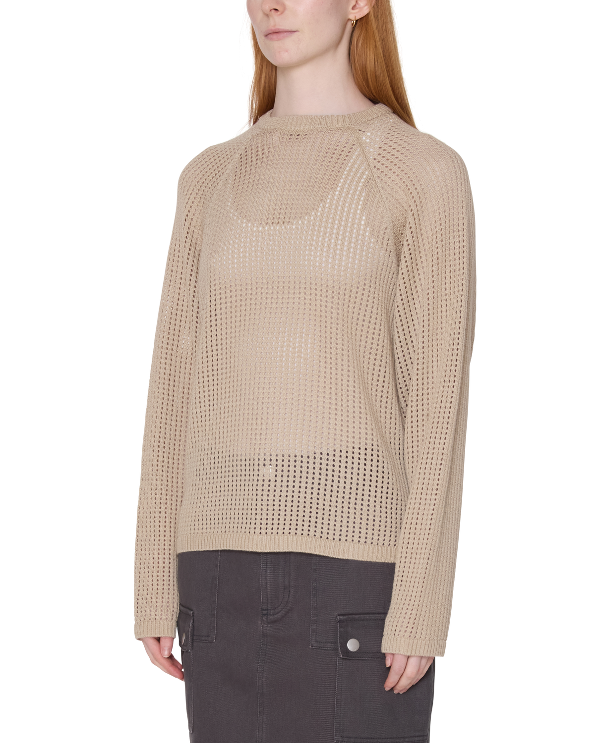 TALIA OPEN KNIT RAGLAN - Image 2