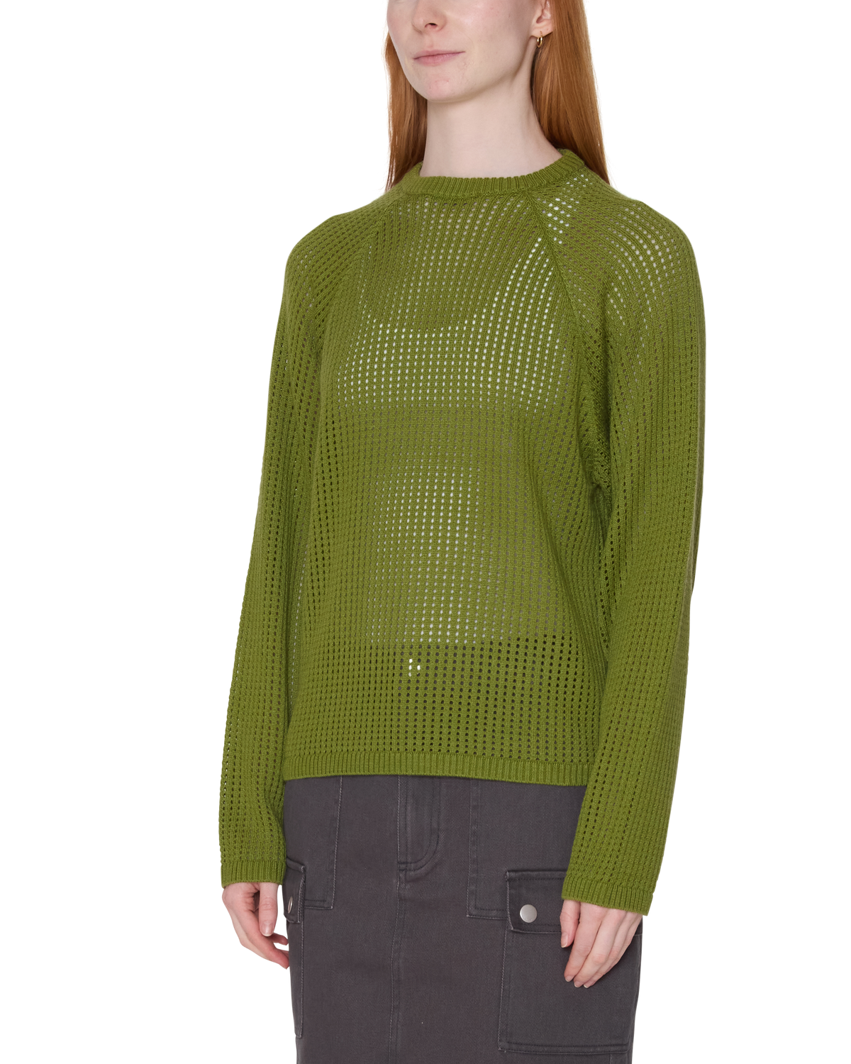 TALIA OPEN KNIT RAGLAN - Image 2