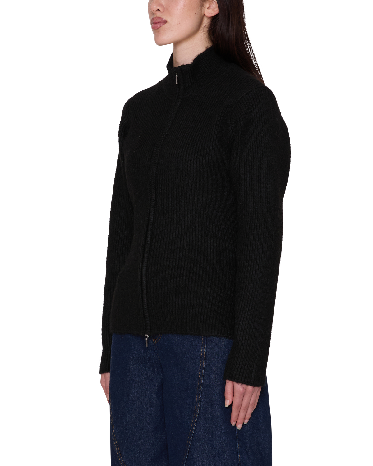 CIEL 2WAY ZIP CARDIGAN - Image 2