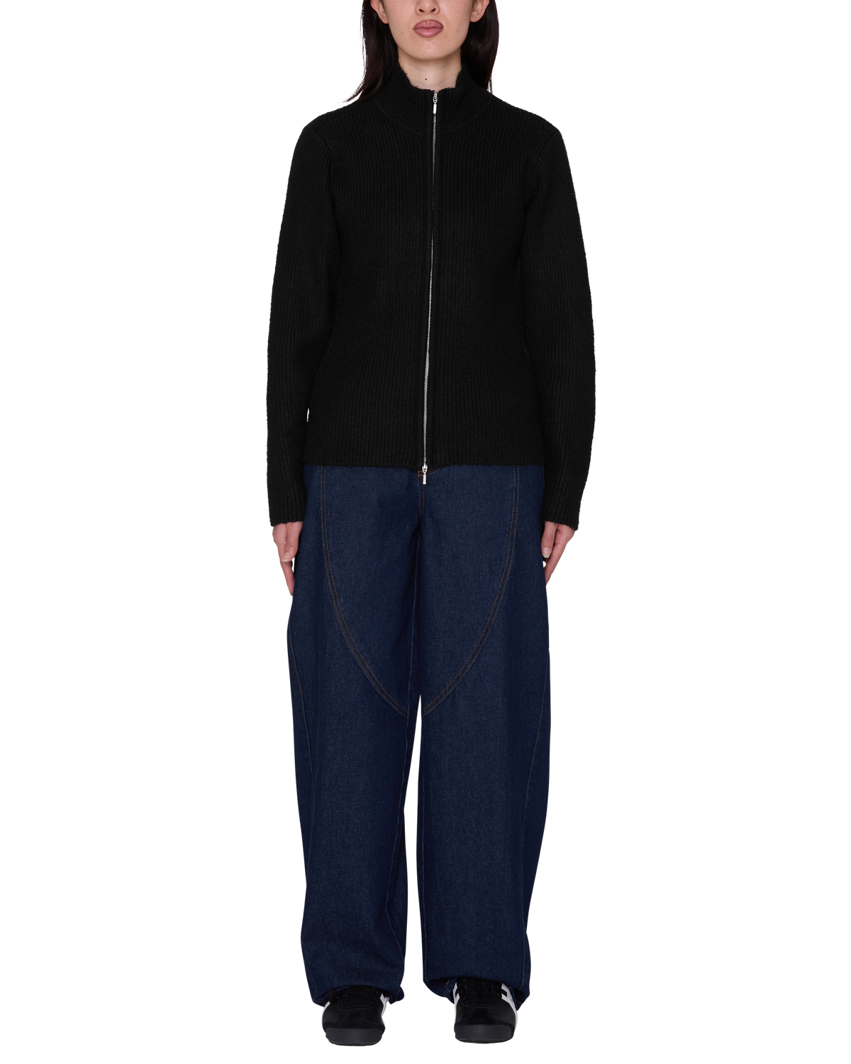 CIEL 2WAY ZIP CARDIGAN - Image 4
