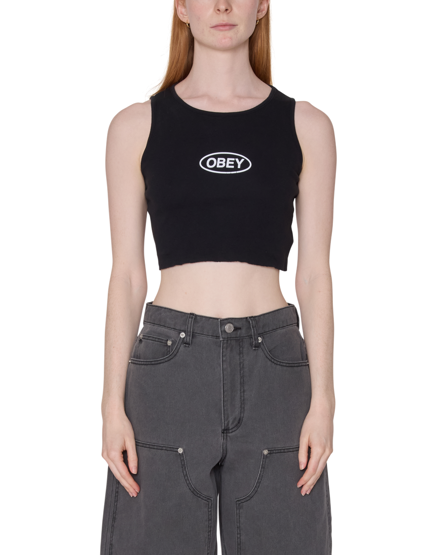 BOLD OVAL MORGAN RAW EDGE TANK - Image 1