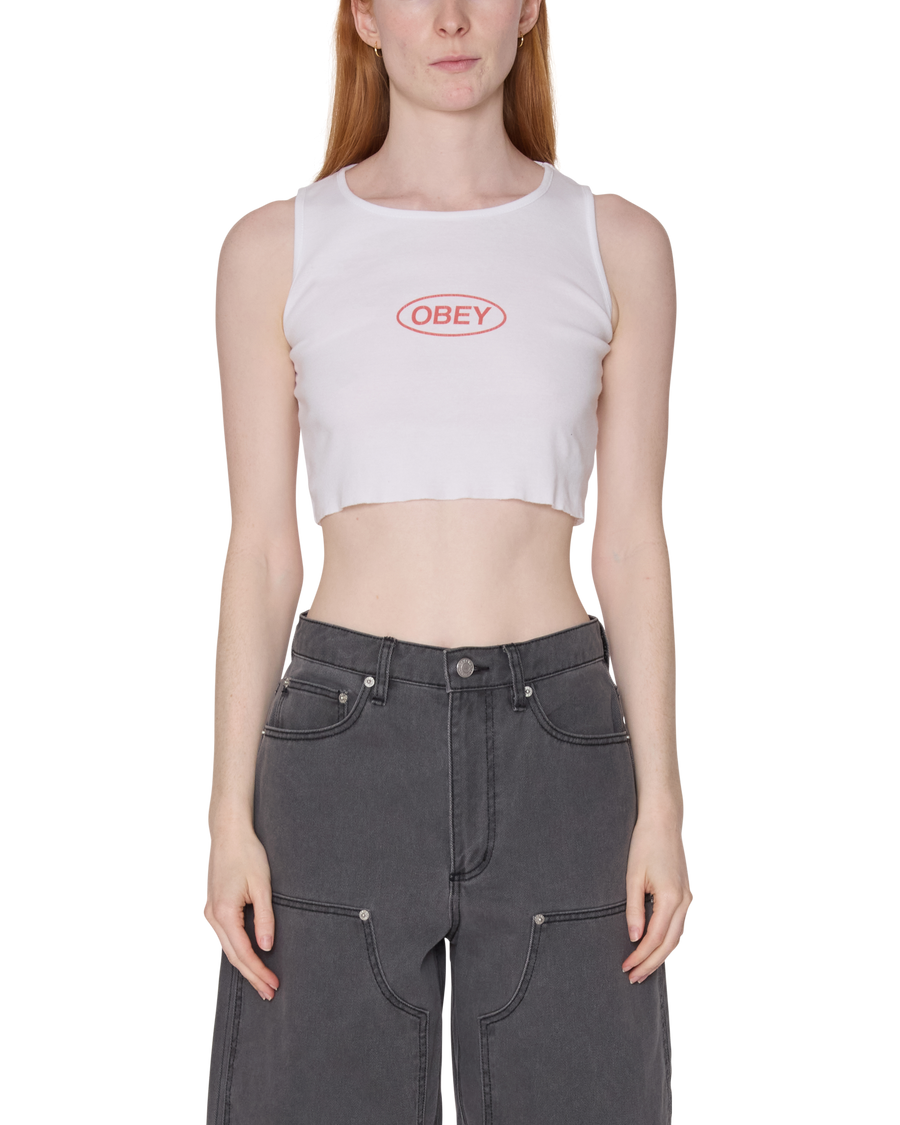 BOLD OVAL MORGAN RAW EDGE TANK - Image 1