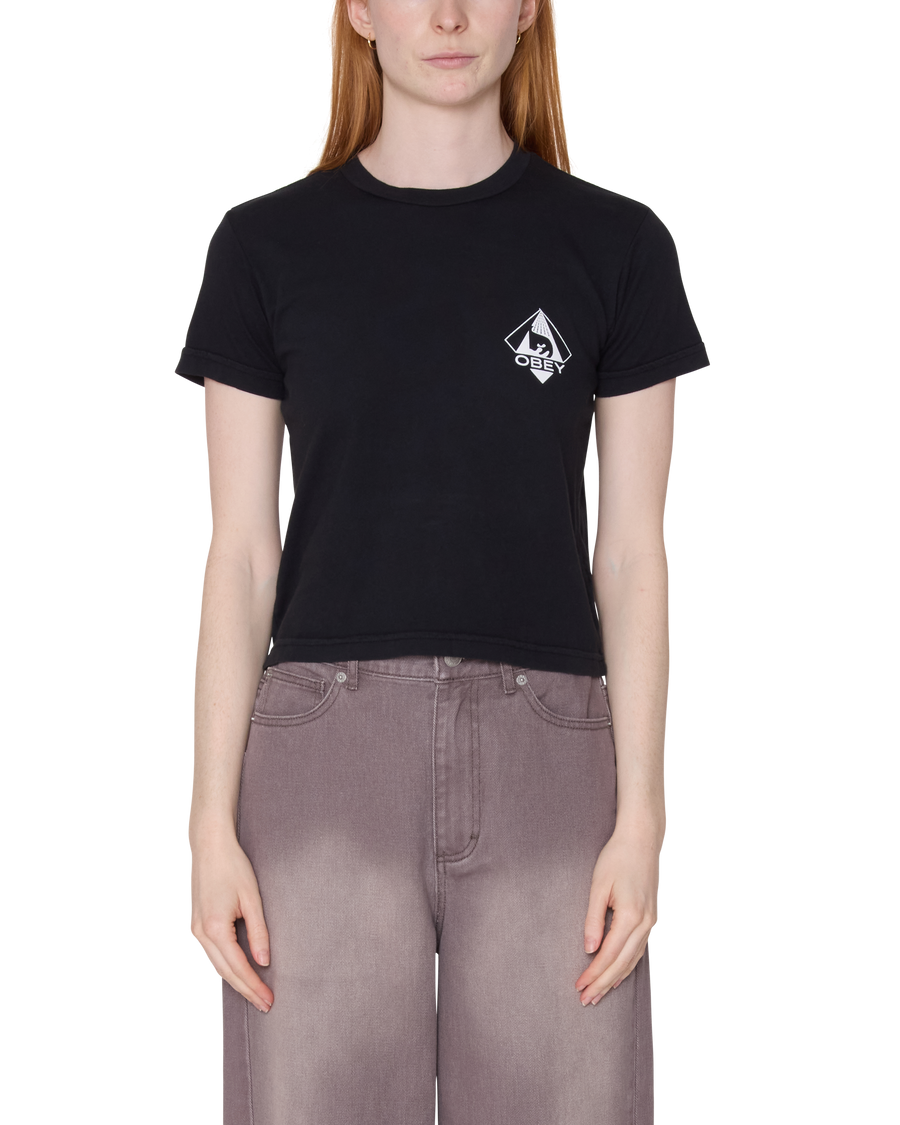 OBEY ICON PYRAMID KAIA T-SHIRT - Image 2