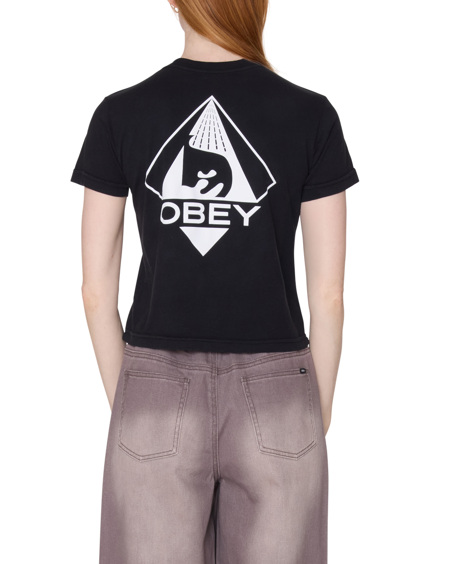 OBEY ICON PYRAMID KAIA T-SHIRT - Image 1