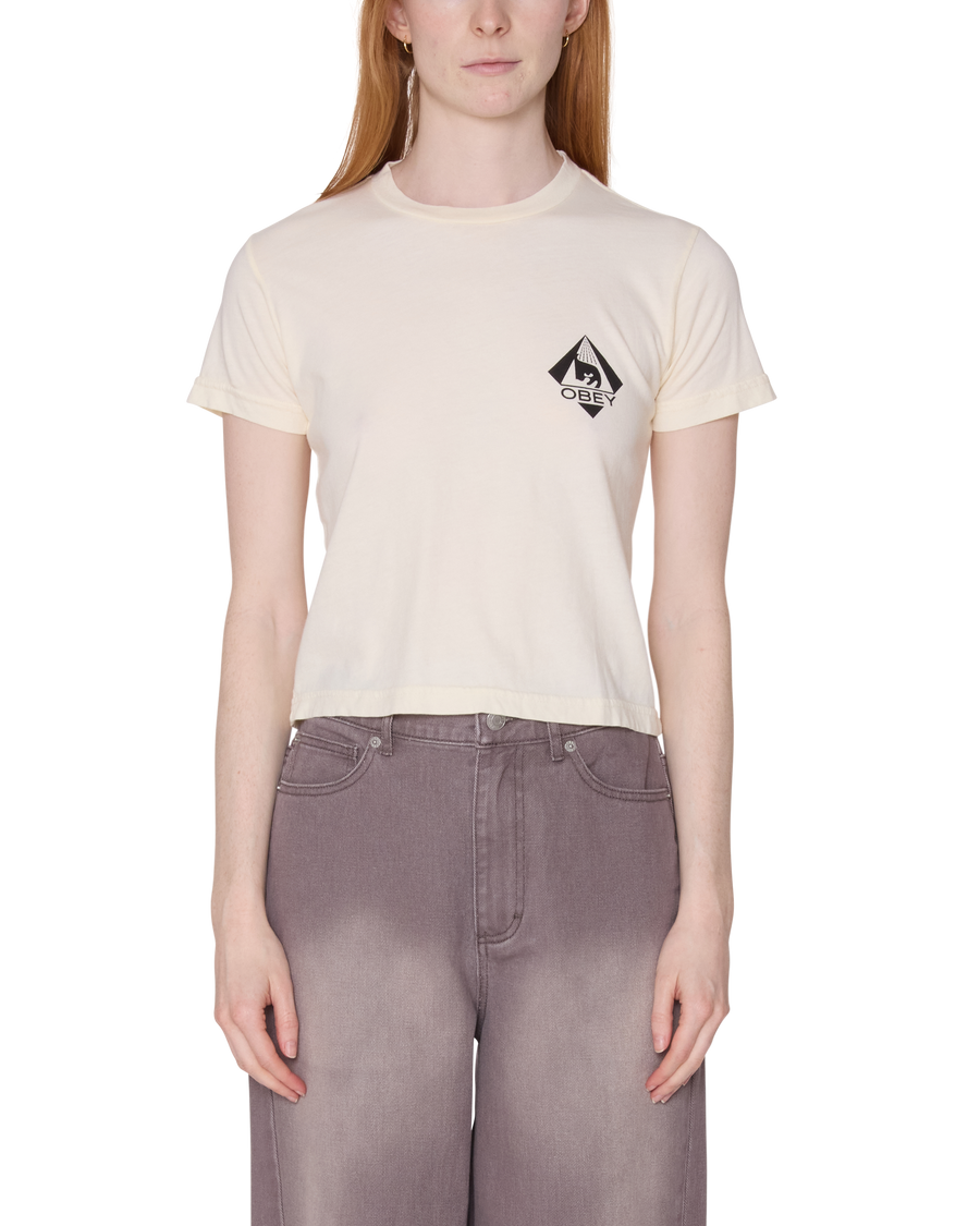 OBEY ICON PYRAMID KAIA T-SHIRT - Image 2