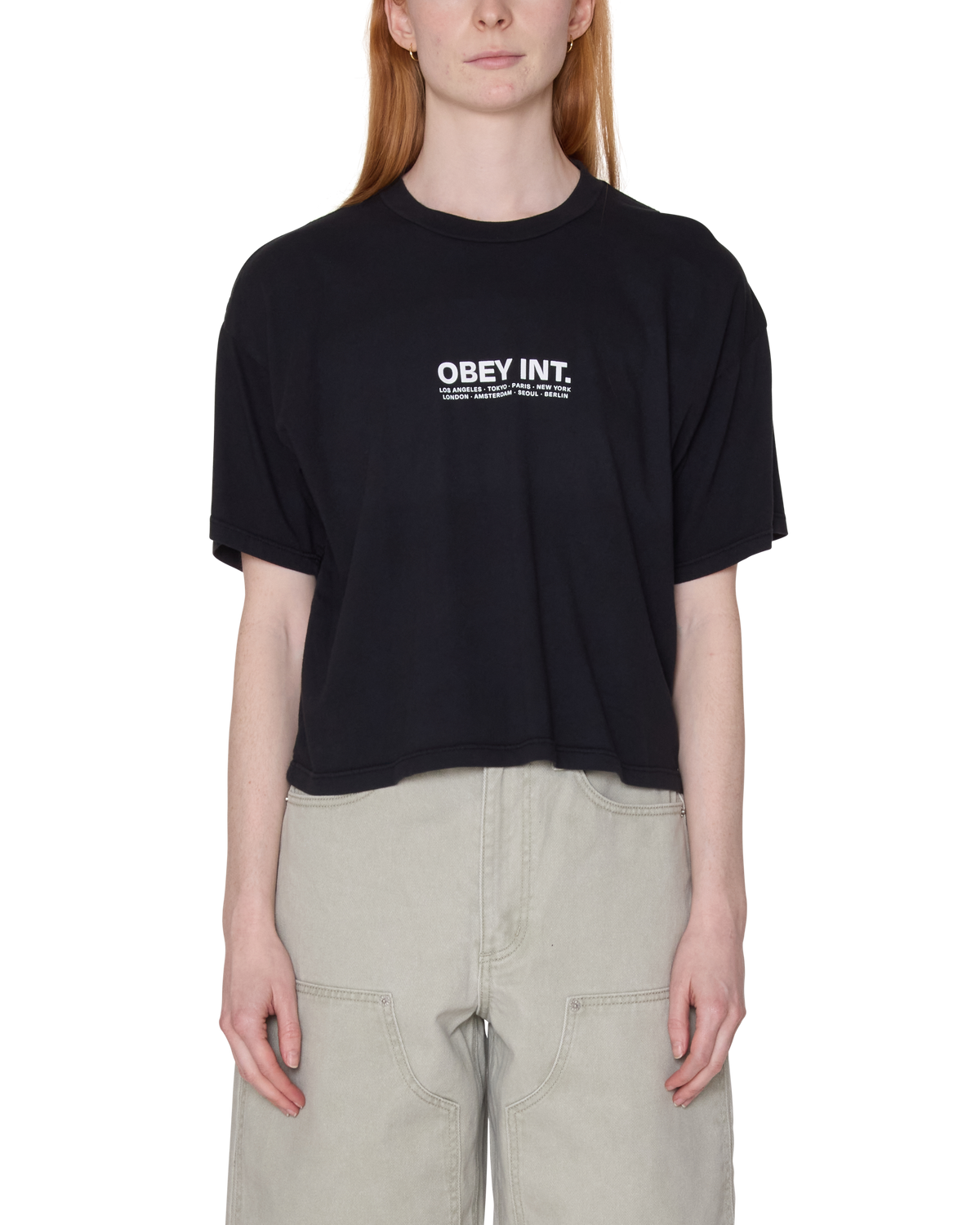 OBEY INT. ROW T-SHIRT - Image 1