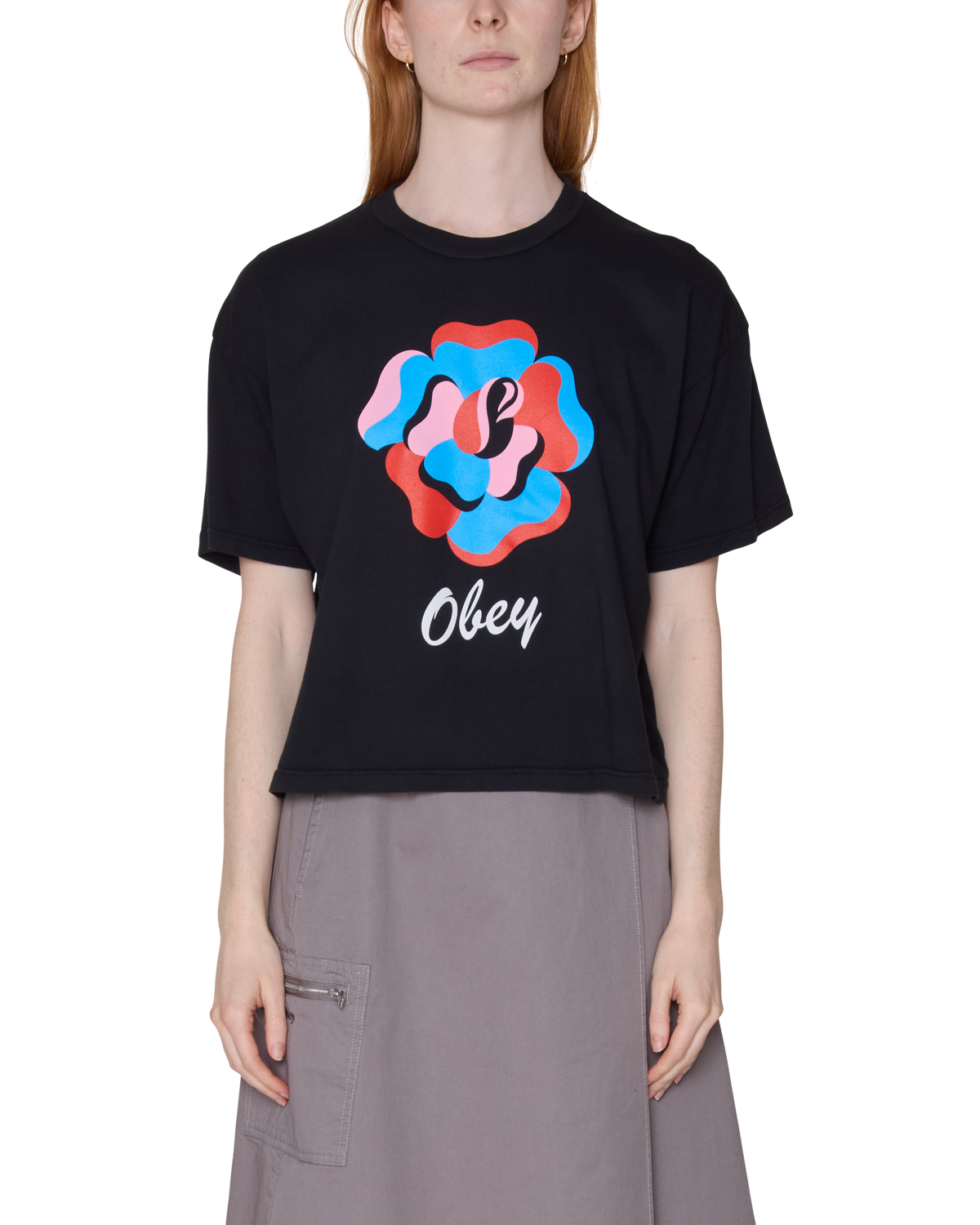 PAPER ROSE ROW T-SHIRT - Image 1