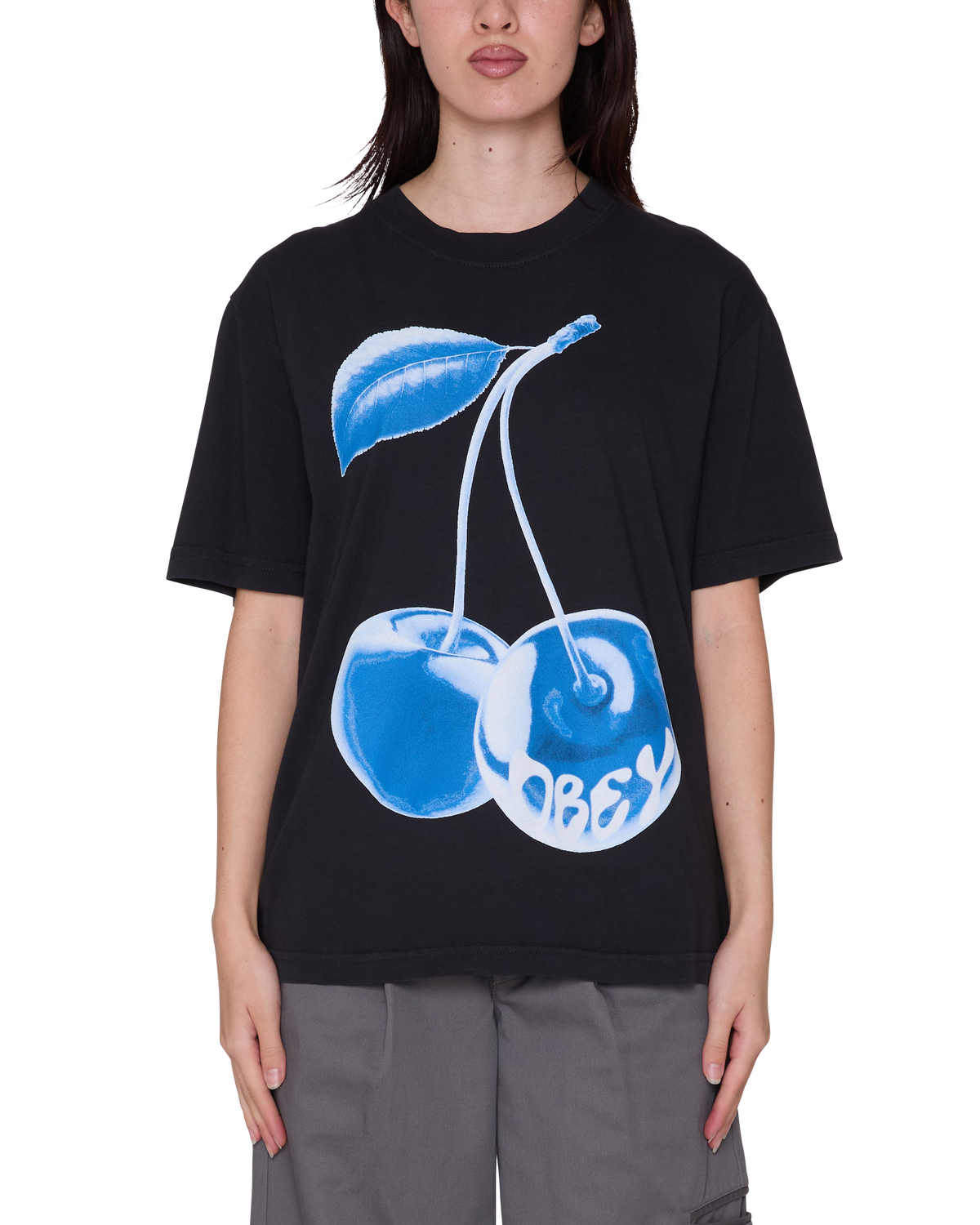 BLUE CHERRY MICHELLE T-SHIRT - Image 1