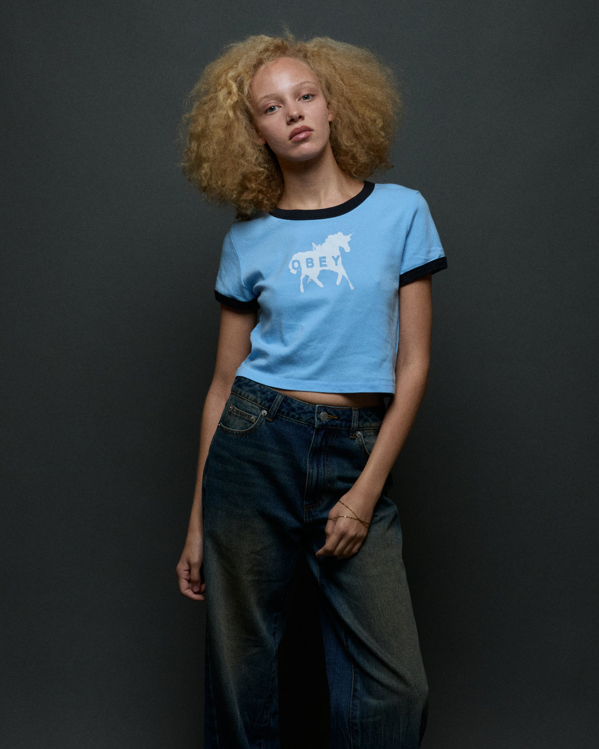 UNICORN KACI RINGER T-SHIRT - Image 3