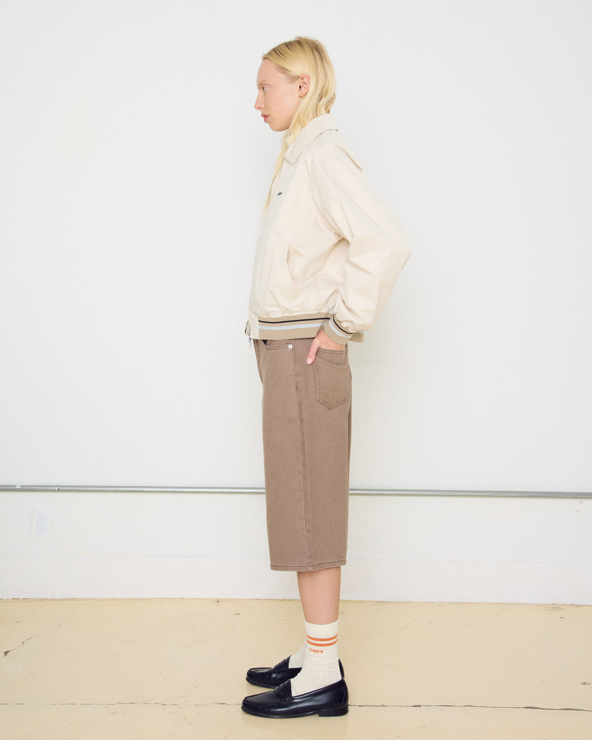 KARINA LONG DENIM SHORT - Image 5