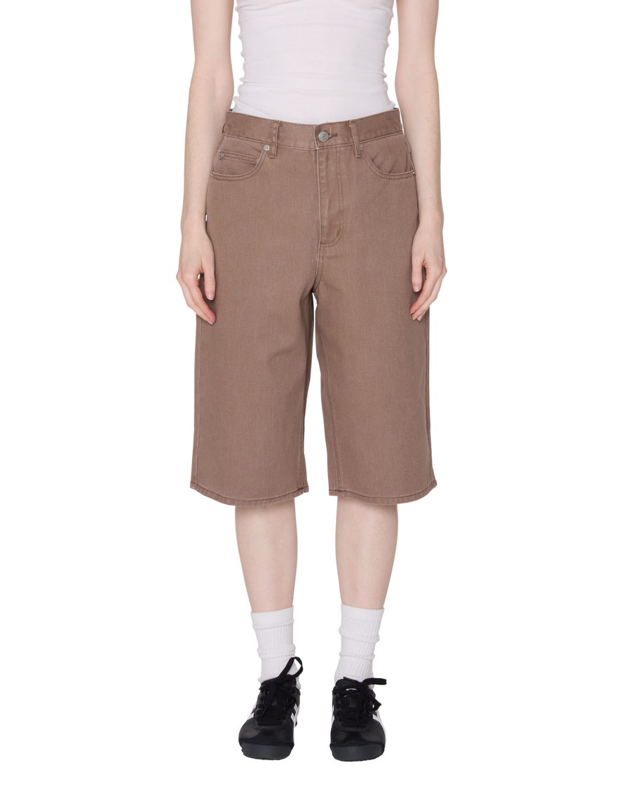 KARINA LONG DENIM SHORT - Image 1