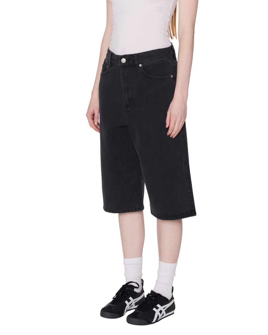 KARINA LONG DENIM SHORT - Image 2