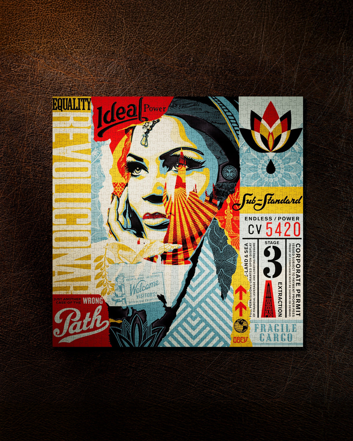 OBEY X THEORY11 JIGSAW PUZZLE - Image 7
