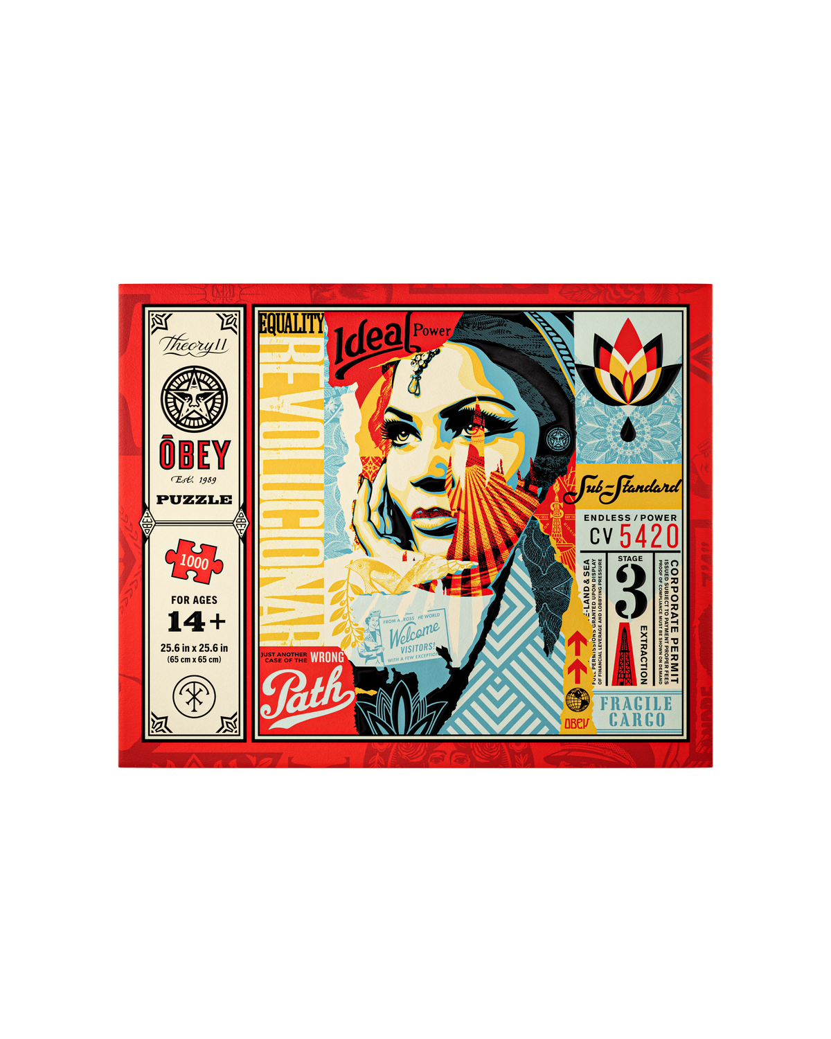 OBEY X THEORY11 JIGSAW PUZZLE - Image 1