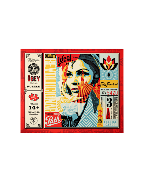 OBEY X THEORY11 JIGSAW PUZZLE - Image 1