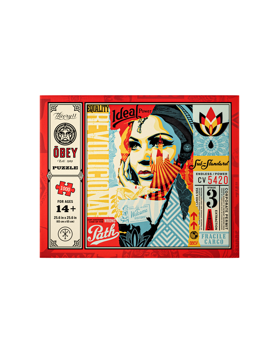 OBEY X THEORY11 JIGSAW PUZZLE - Image 1